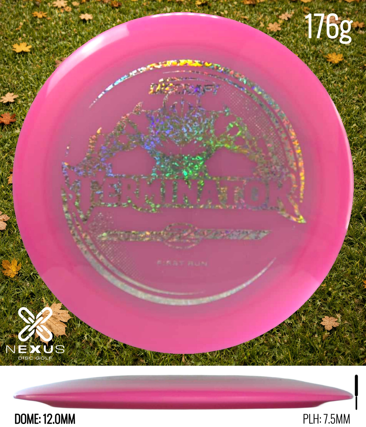 Discraft Terminator Pink/Holographic 176g