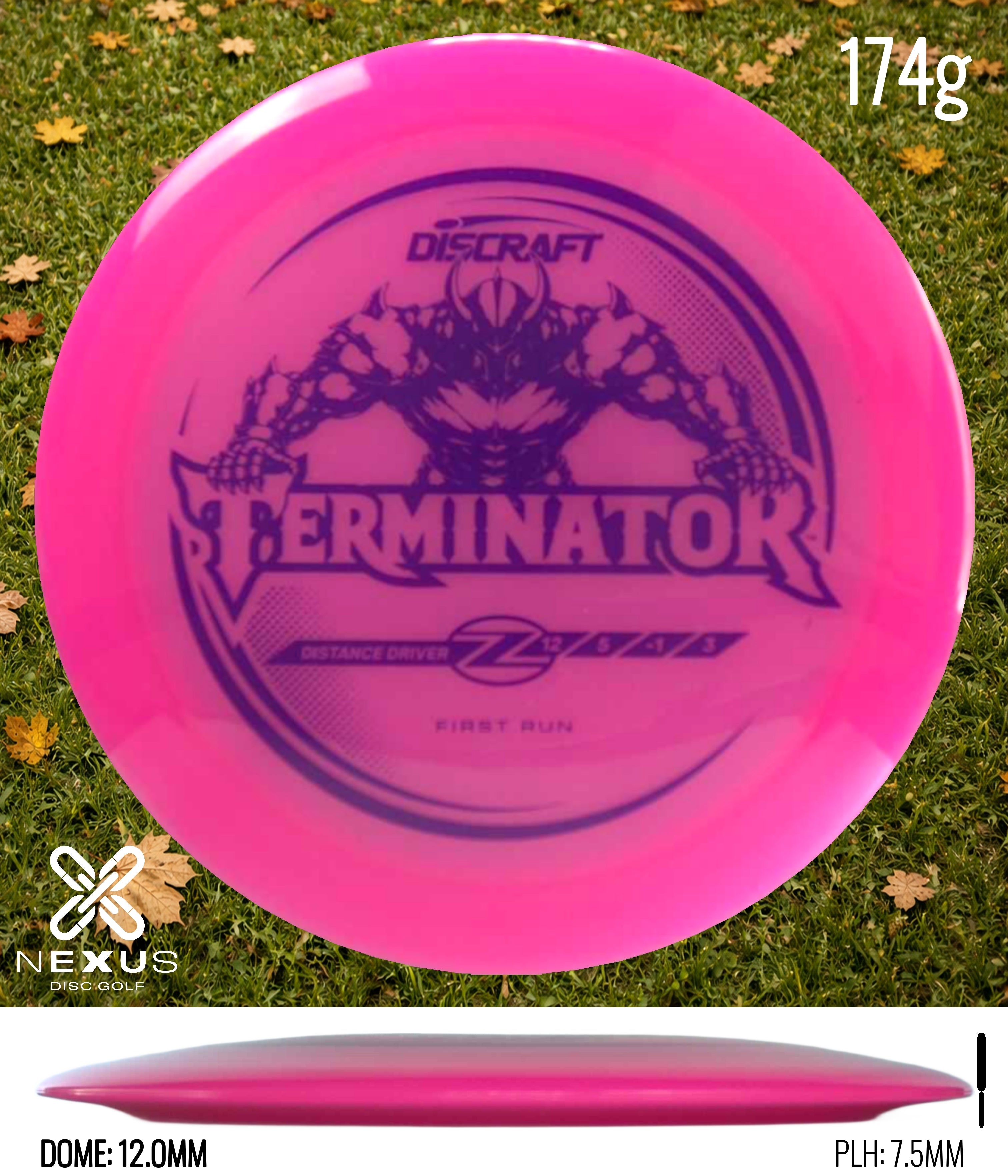 Discraft Terminator Pink/Purple Metallic 174g