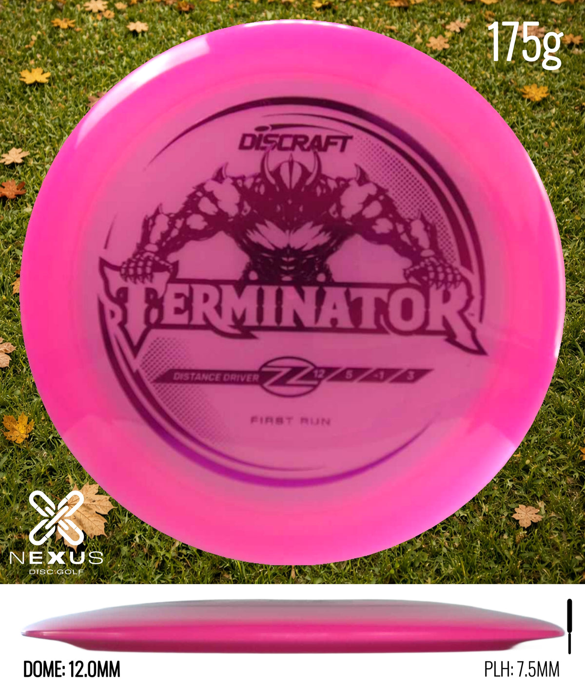 Discraft Terminator Pink/Purple Metallic 175g