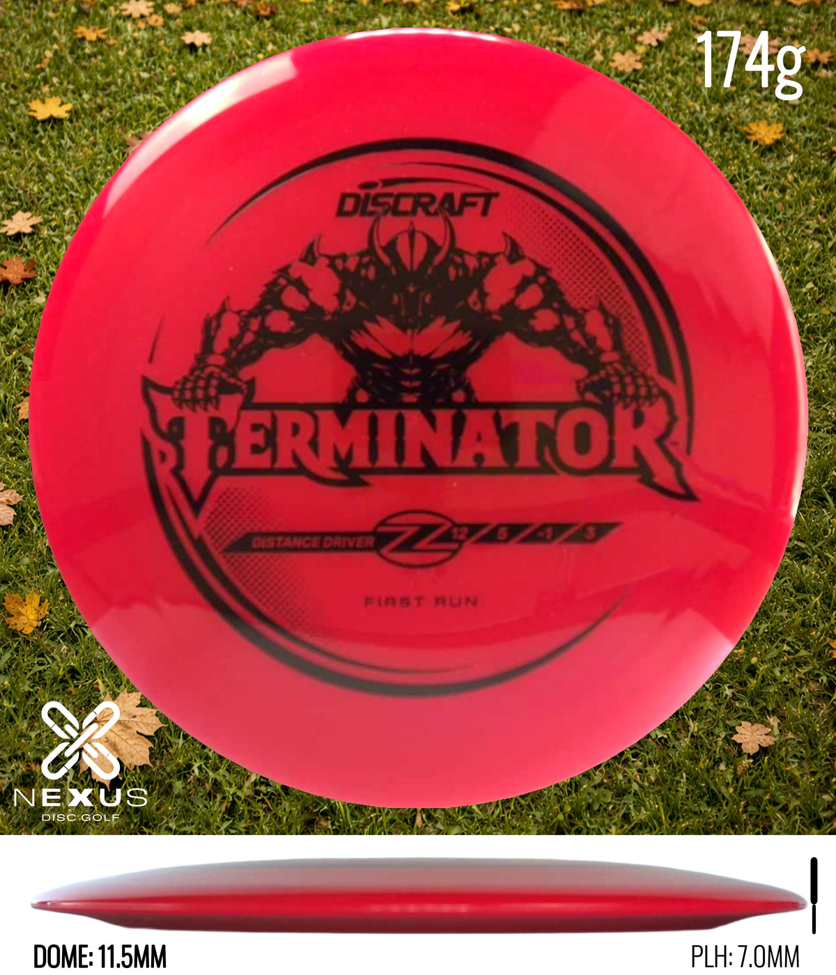 Discraft Terminator Red/Black 174g