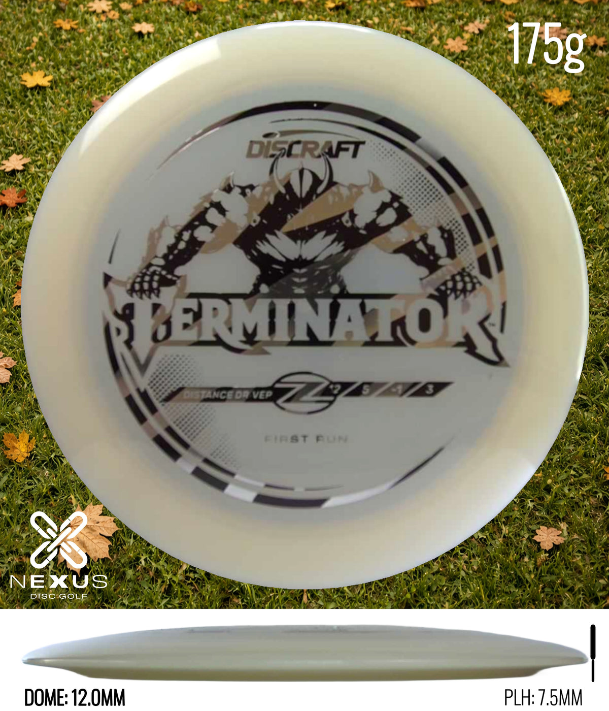 Discraft Terminator White/Black, Gold 175g