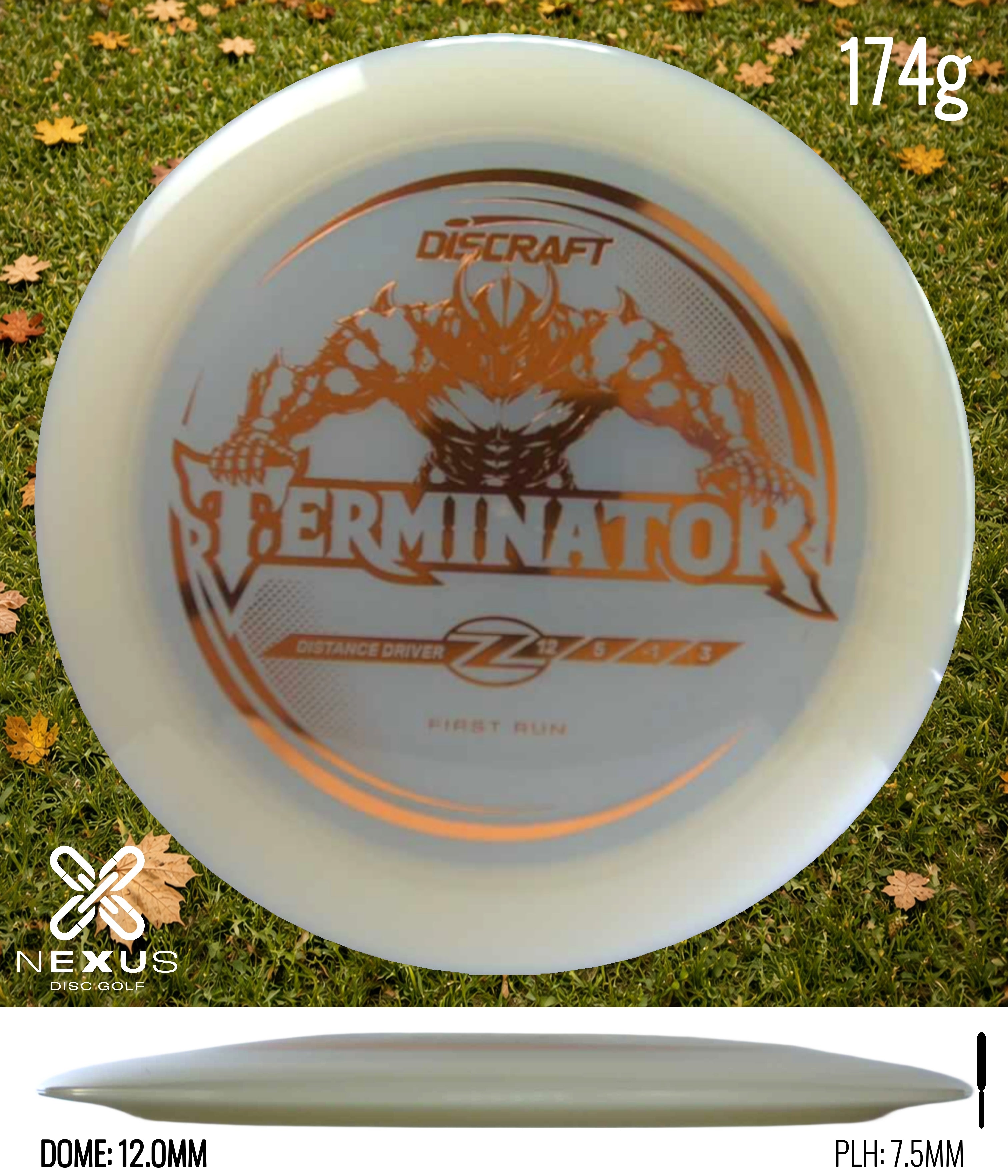 Discraft Terminator White/Gold 174g