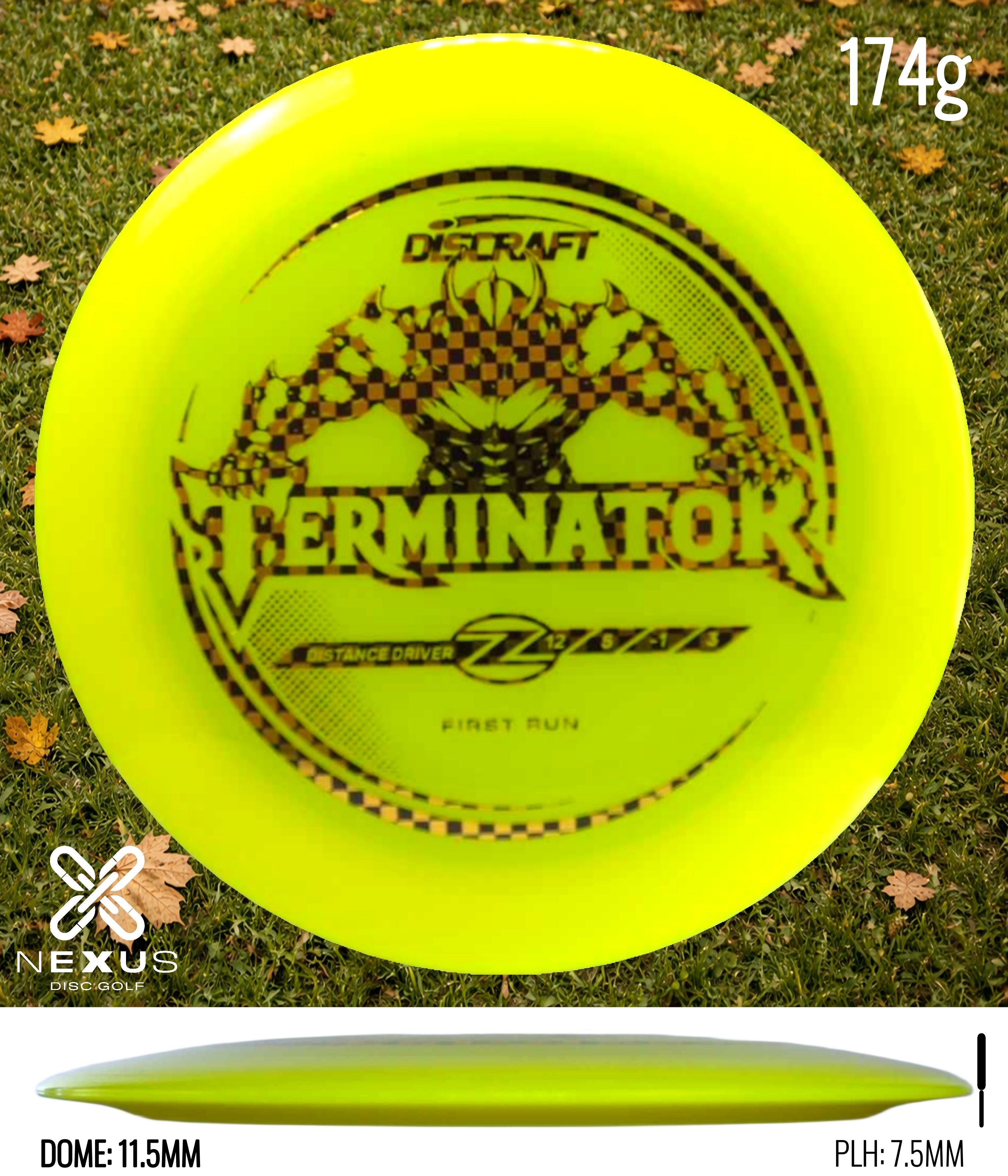 Discraft Terminator Yellow/Black 174g