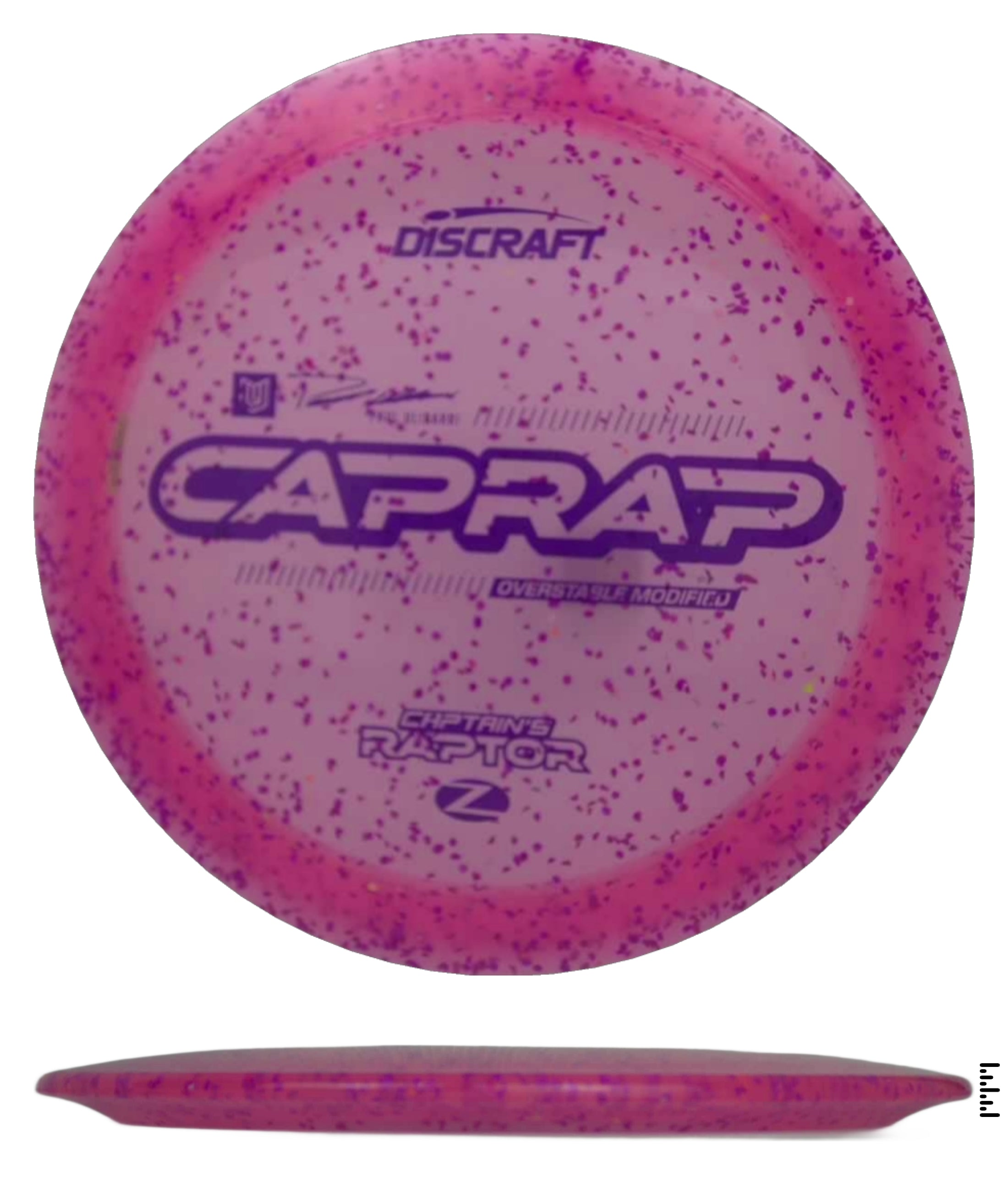 Discraft 2026 Z Confetti Captain's Raptor
