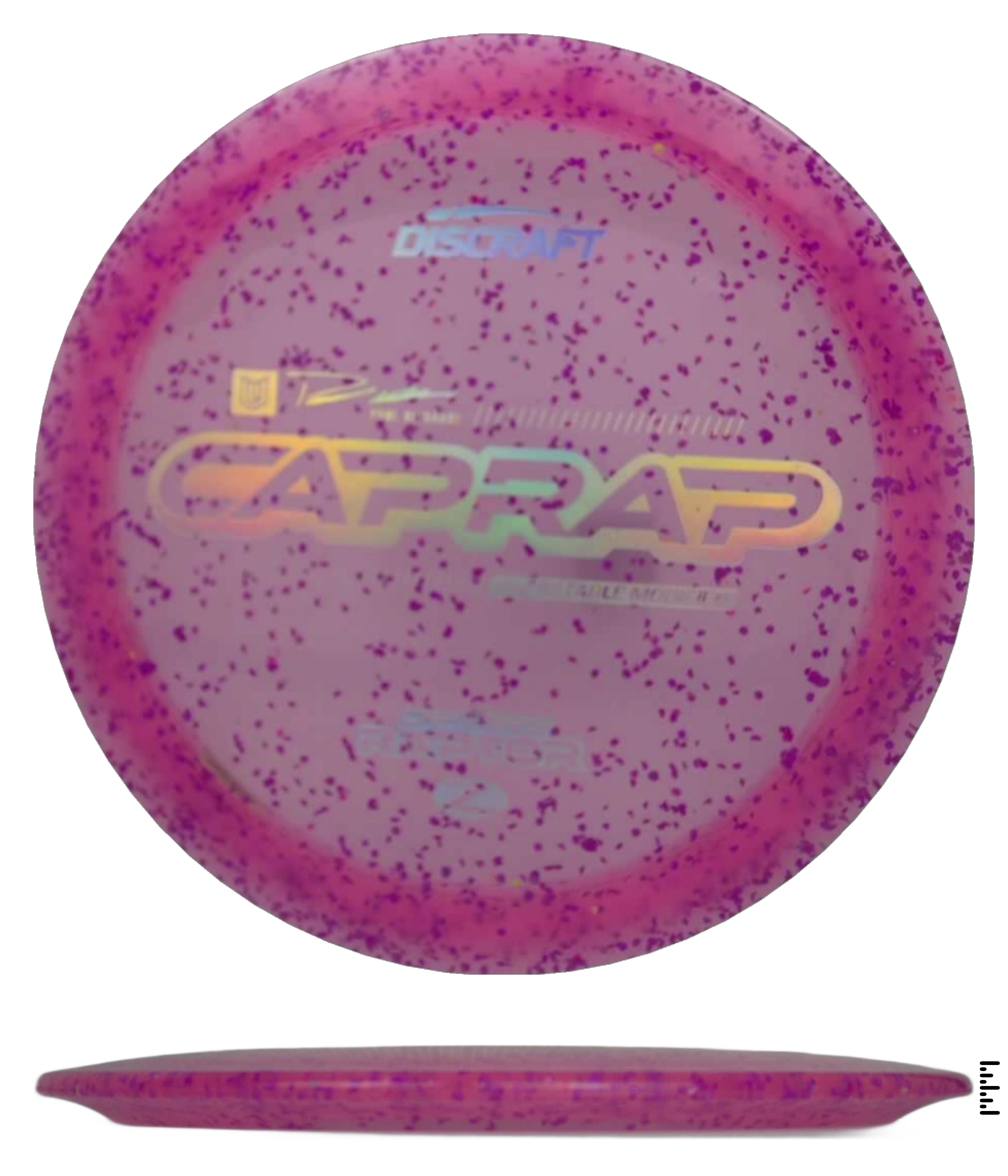 Discraft 2026 Z Confetti Captain's Raptor
