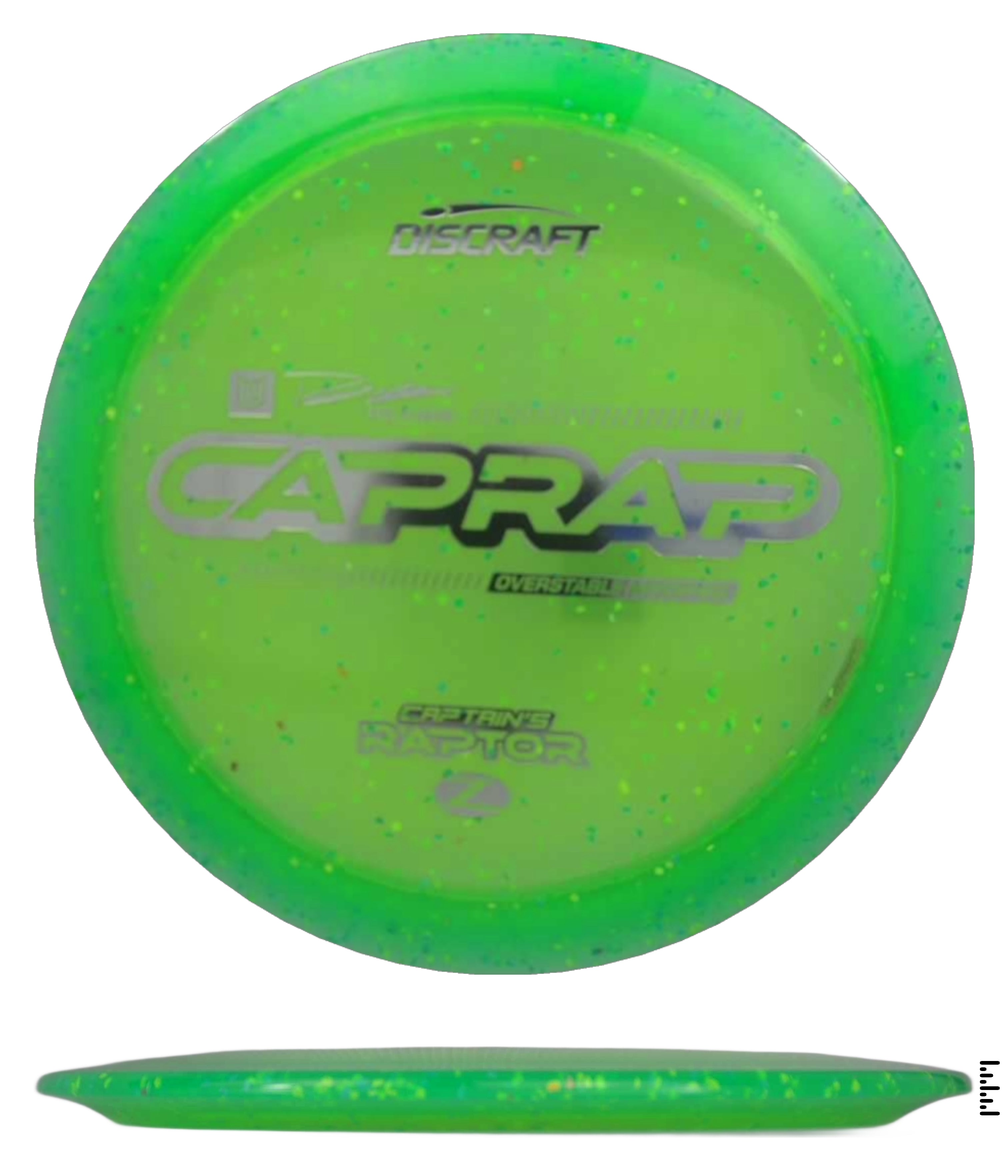 Discraft 2026 Z Confetti Captain's Raptor