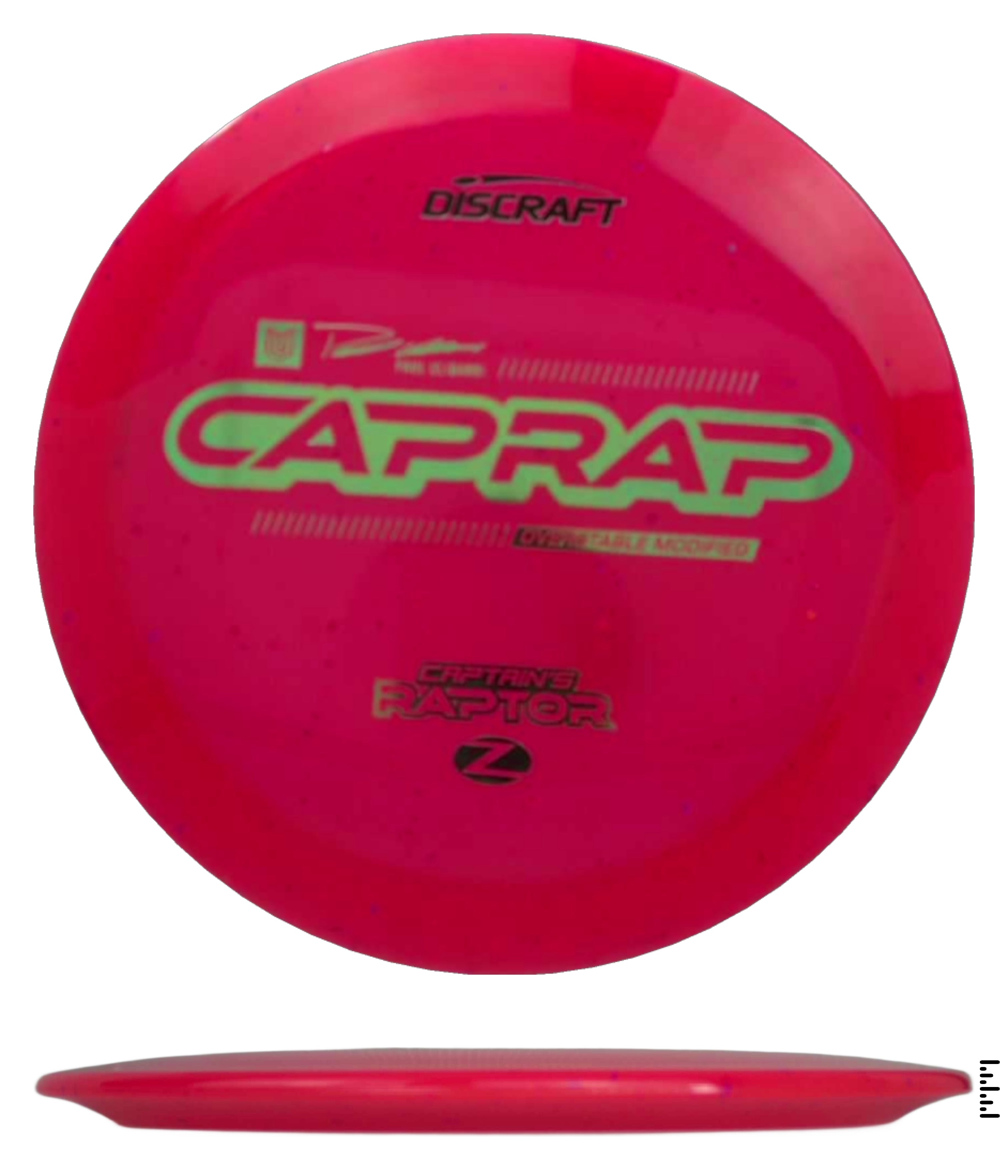 Discraft 2026 Z Confetti Captain's Raptor