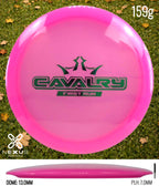 Dynamic Discs Cavalry Lucid Pink/Green Metallic 159g