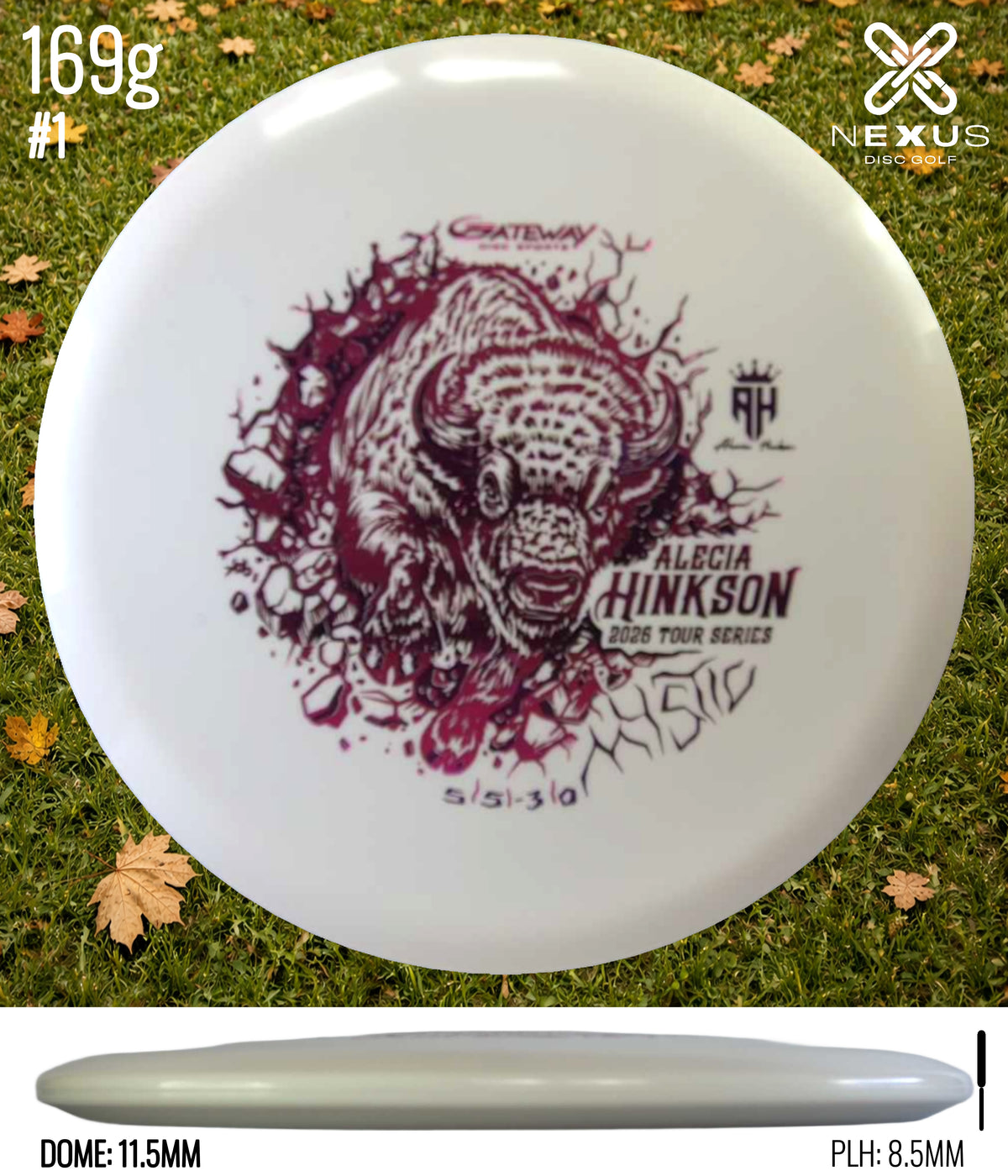 Gateway Mystic White/Purple Metallic 169g
