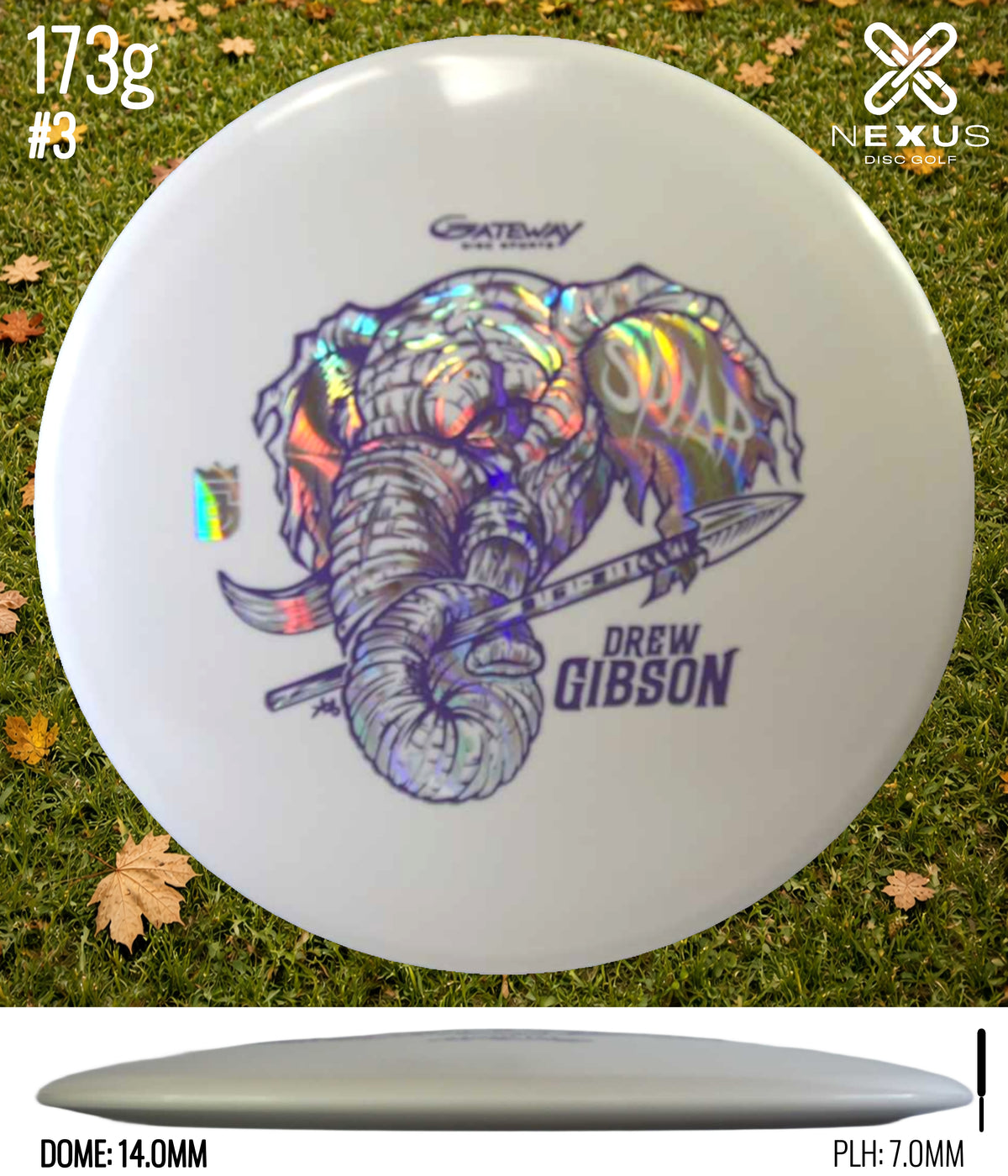 Gateway Spear White/Silver 173g