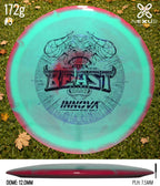Innova Beast Halo Star Red/Teal-Blue 172g