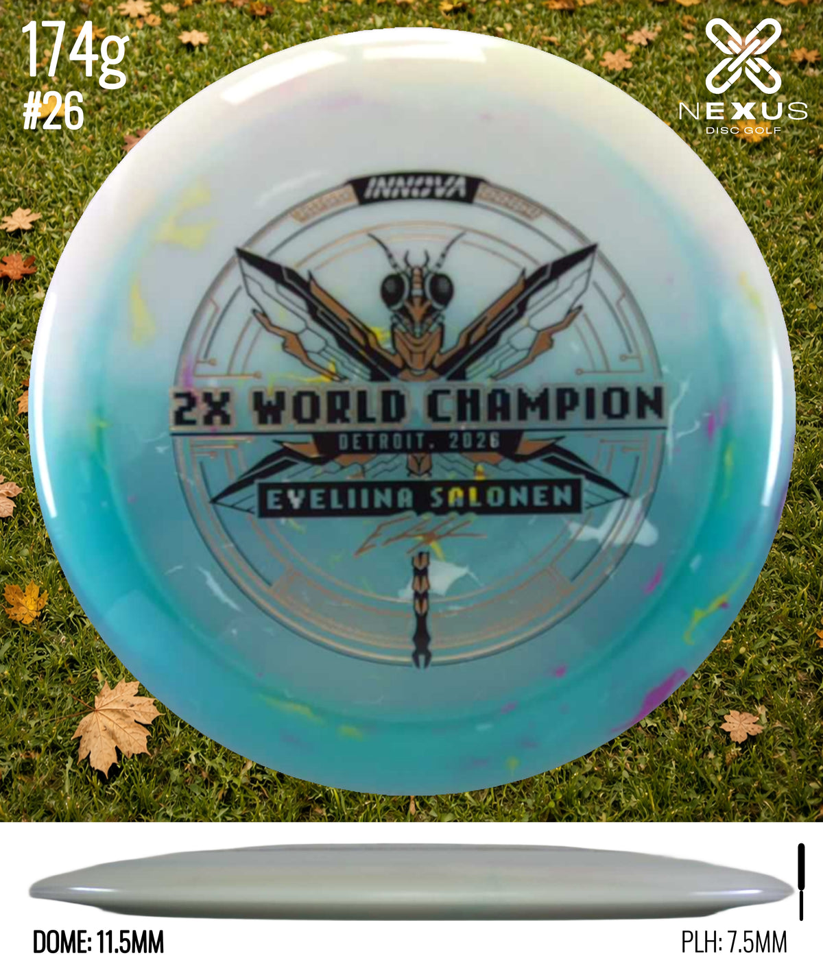 Innova Destroyer Blue/Gold 174g