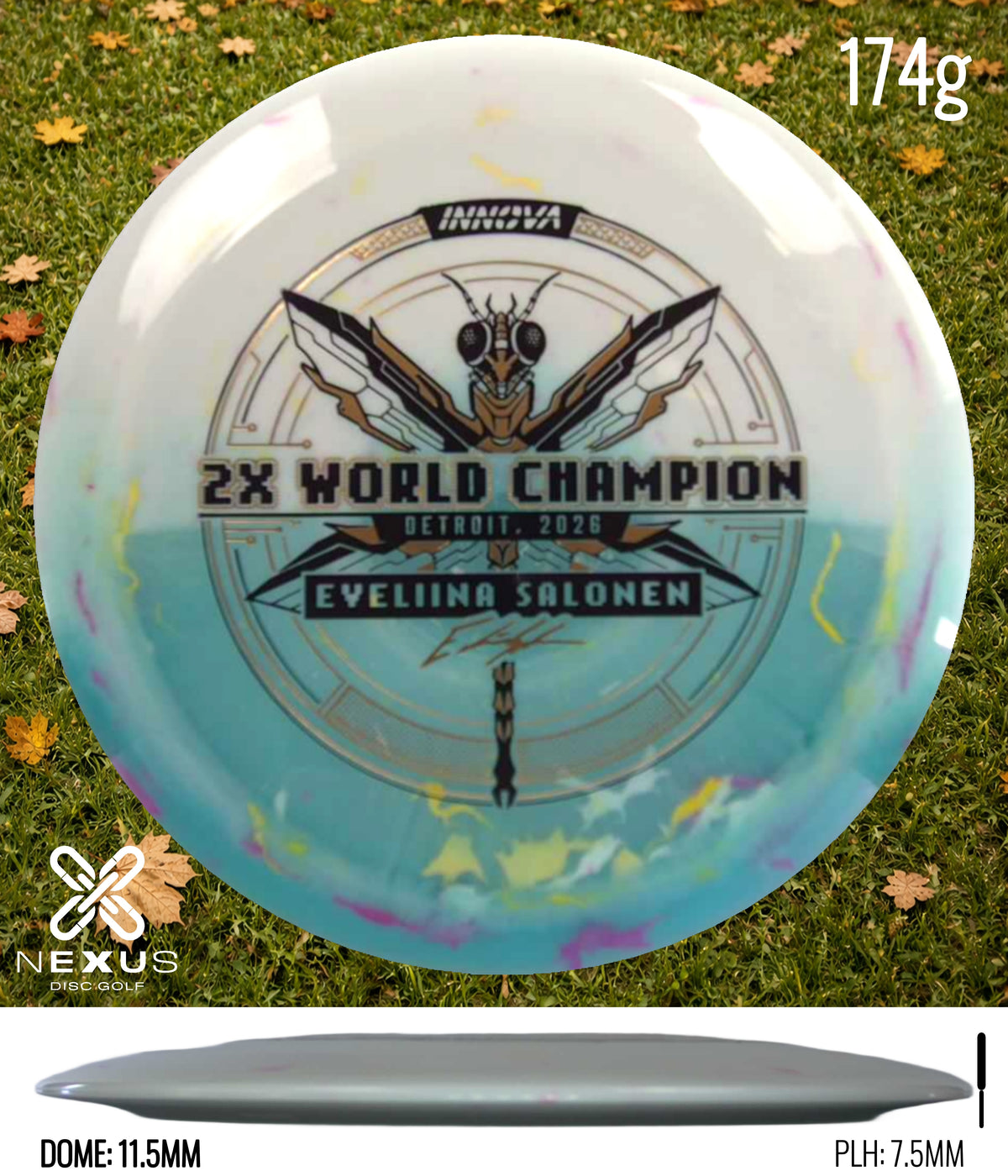 Innova Destroyer Blue/Gold Black 174g