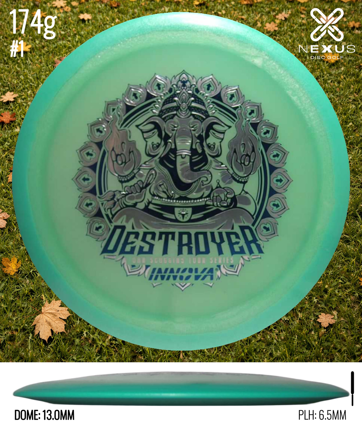 Innova Destroyer Pro Teal/Blue, Silver 174g