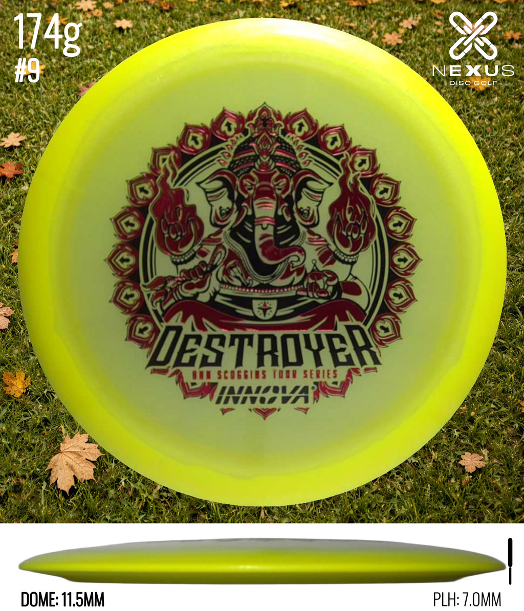 Innova Destroyer Pro Yellow/Black, Red 174g