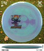 Innova Destroyer Star Turquoise/Multicolor 174g