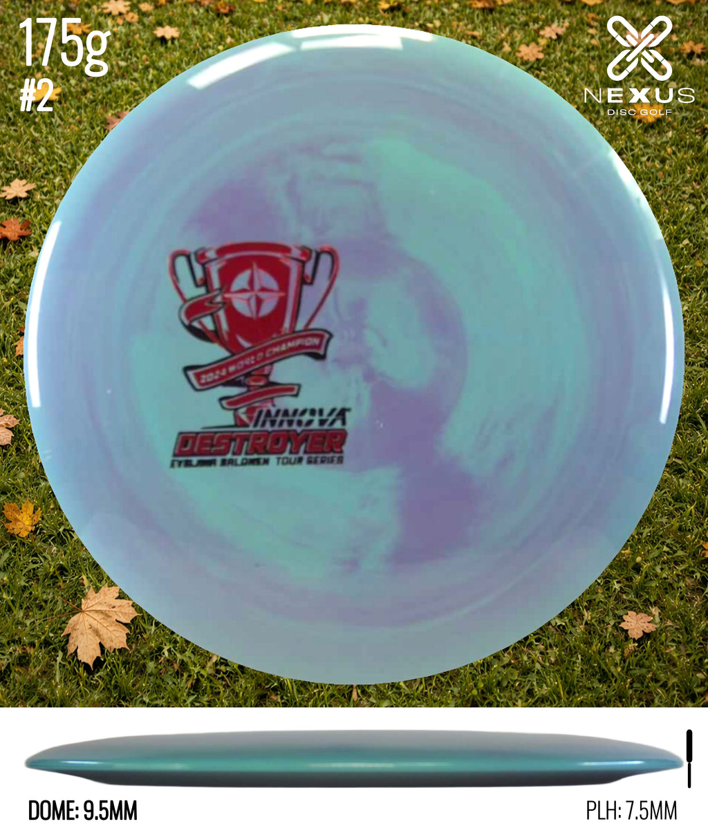 Innova Destroyer Star Turquoise/Red 175g