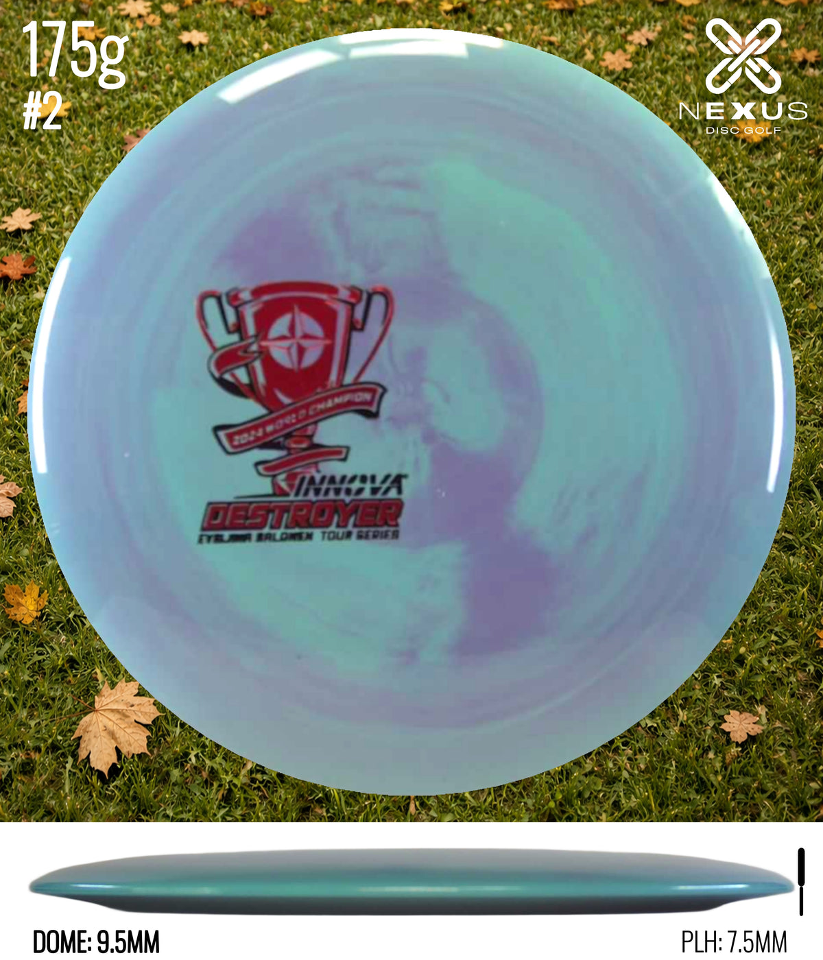 Innova Destroyer Star Turquoise/Red 175g