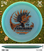 Innova Firebird Champion Glow Blue/Black-Bronze 174g