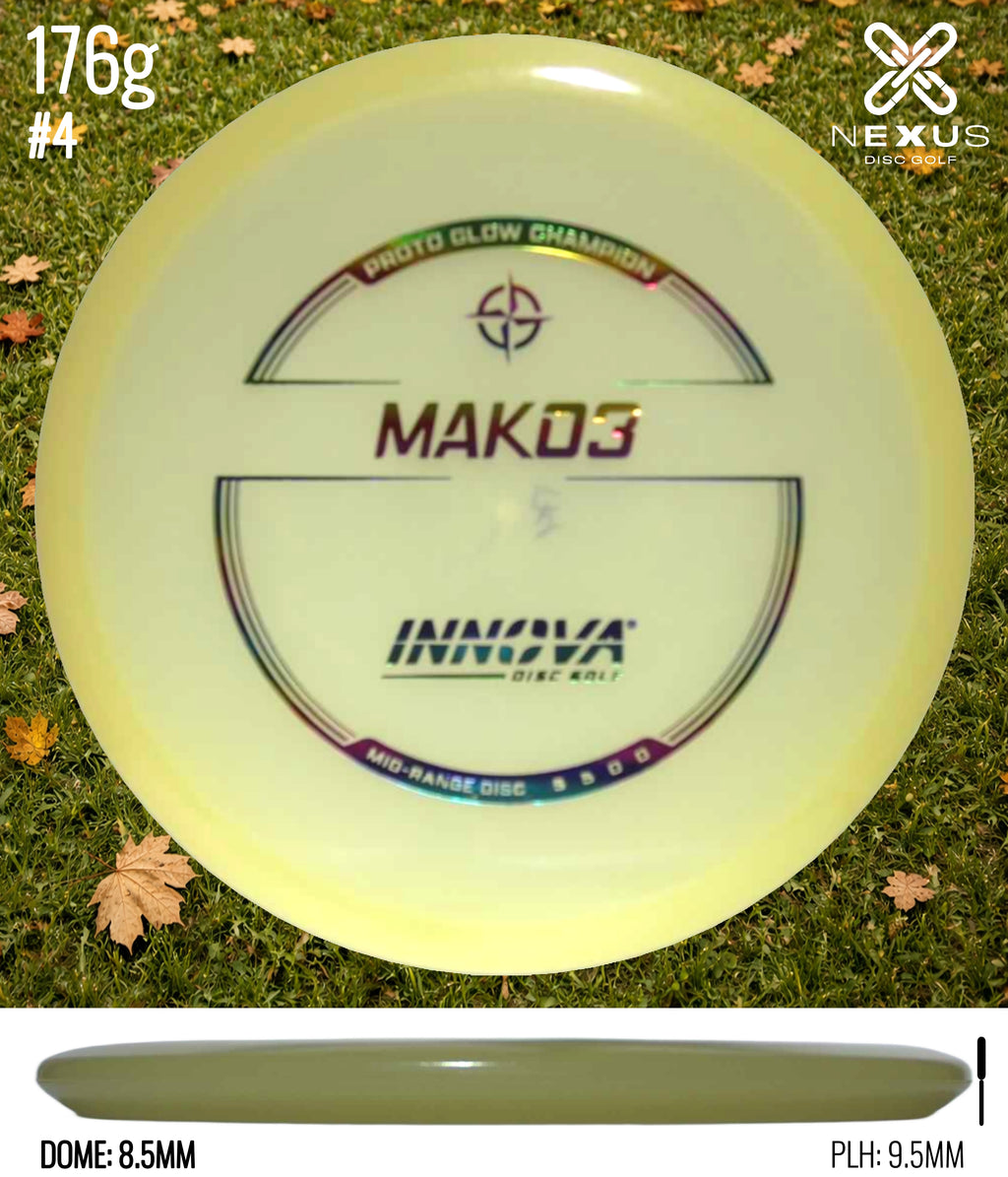 Innova Mako Champion Glow/Rainbow 176g