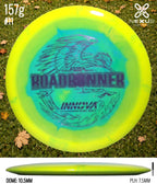 Innova Roadrunner Halo Star Yellow/Purple Metallic 157g
