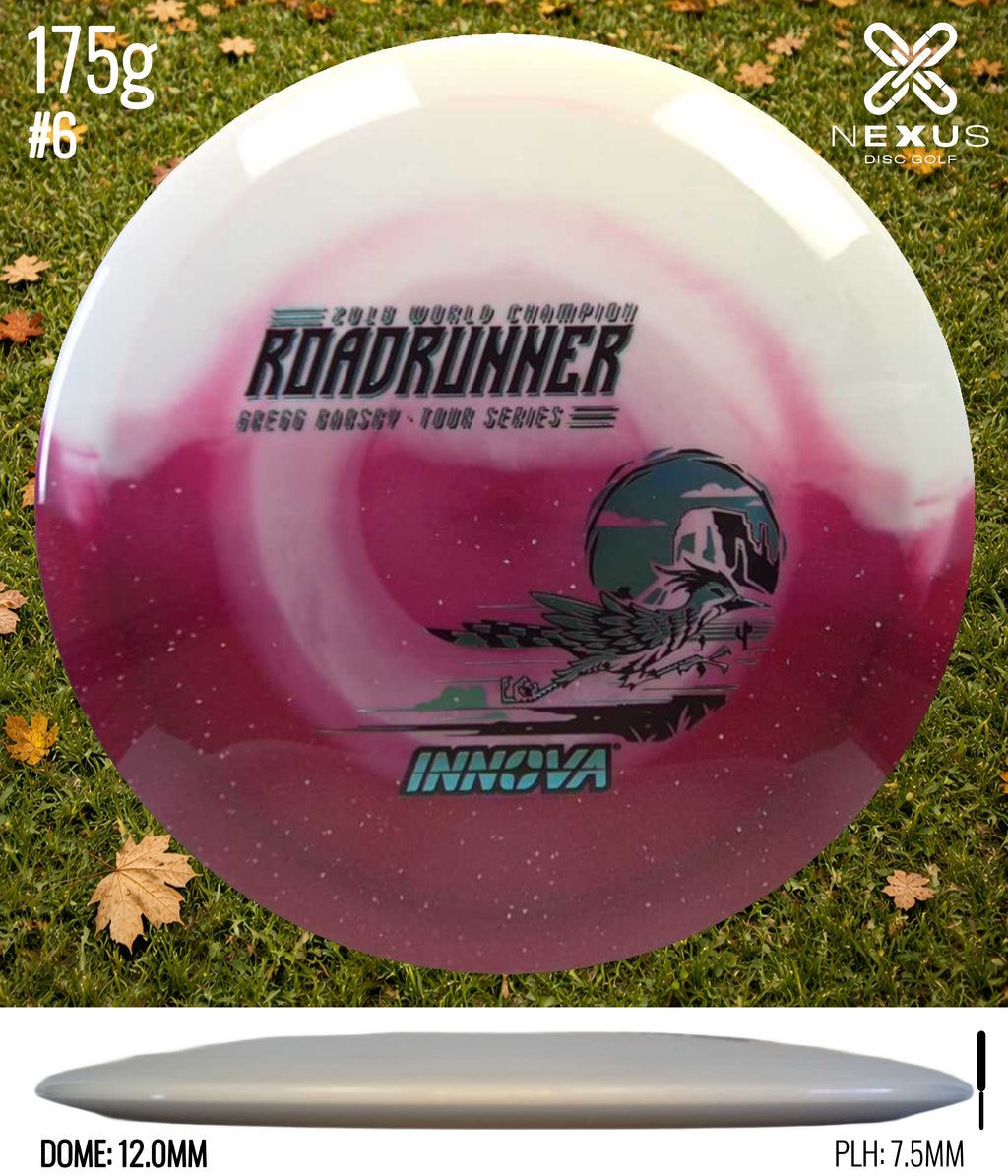 Innova Roadrunner Merlot/Blue, Black 175g