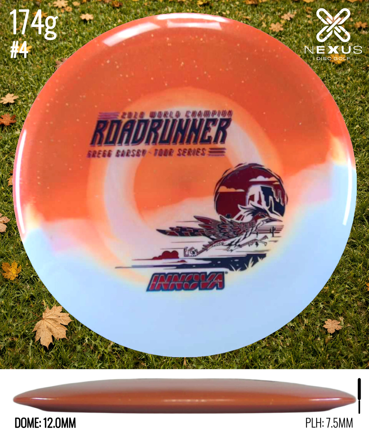 Innova Roadrunner Merlot/Red 174g