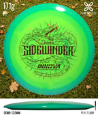 Innova Sidewinder Halo Star Green/Red 171g