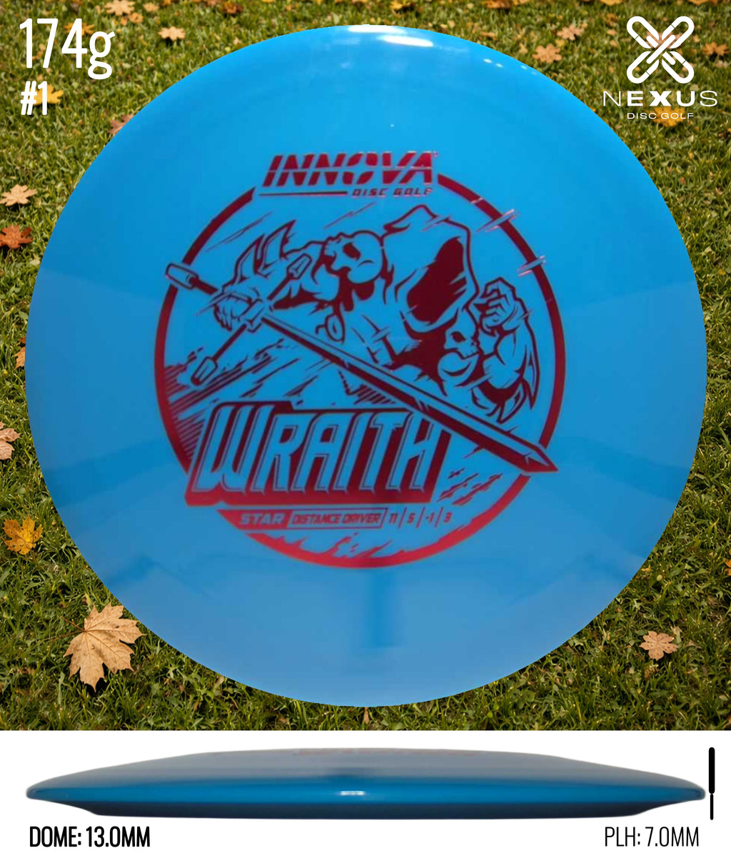 Innova Wraith Star Blue/Red Metallic 174g