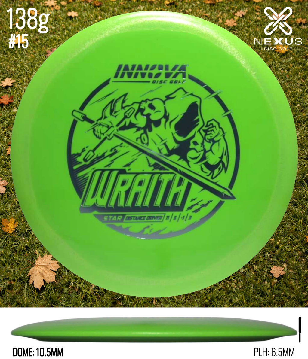 Innova Wraith Star Green/Silver 138g