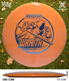 Innova Wraith Star Orange/Blue 168g