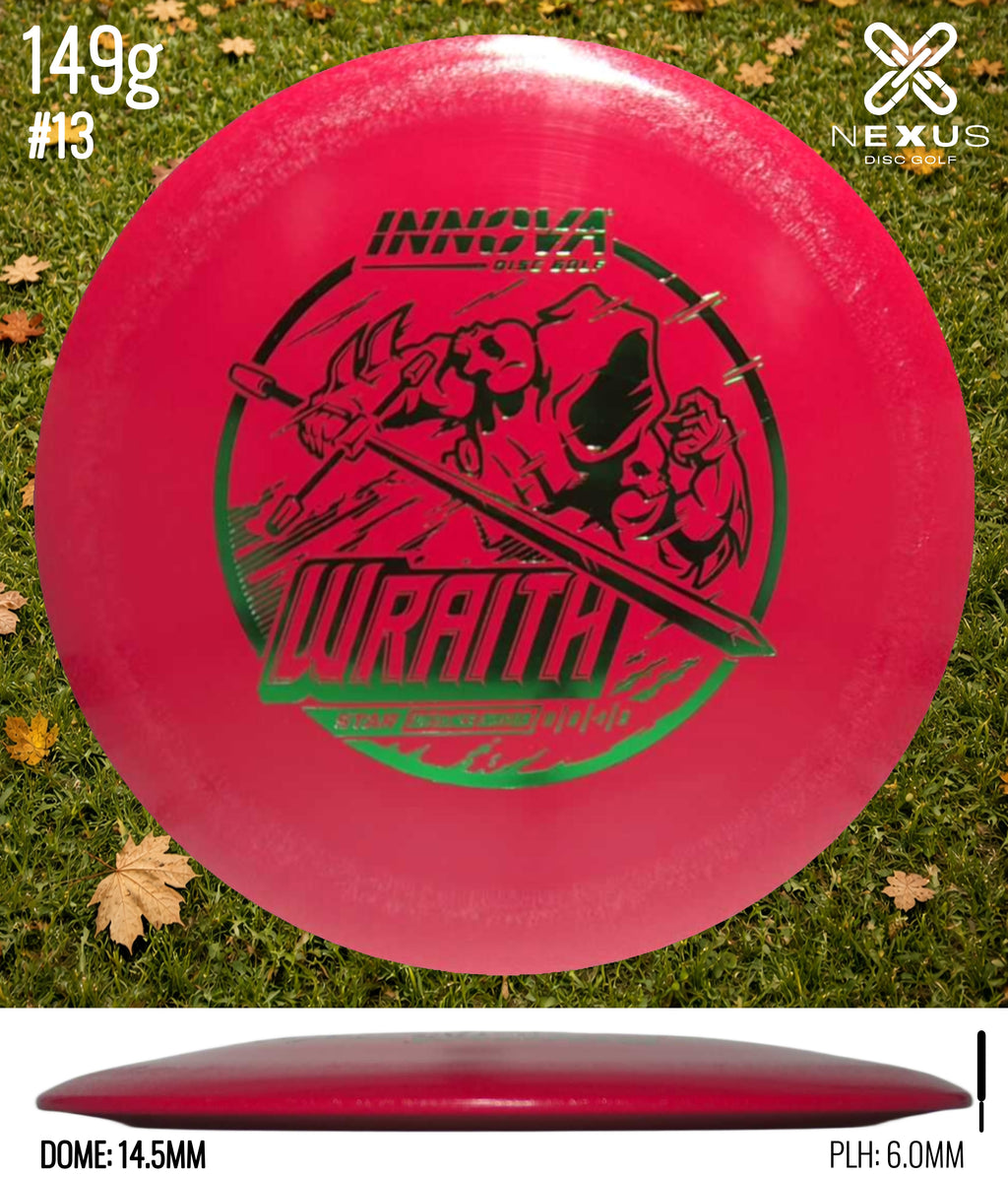 Innova Wraith Star Red/Green 149g