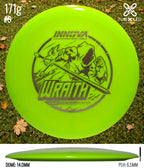 Innova Wraith Star Yellow/Silver 171g