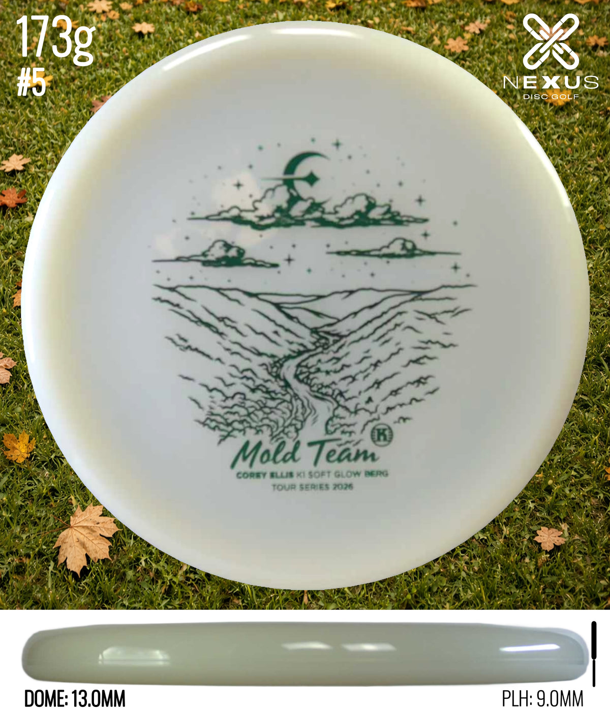 Kastaplast Berg K1 Glow 173g