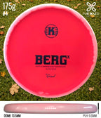 Kastaplast Berg K1 Red 175g