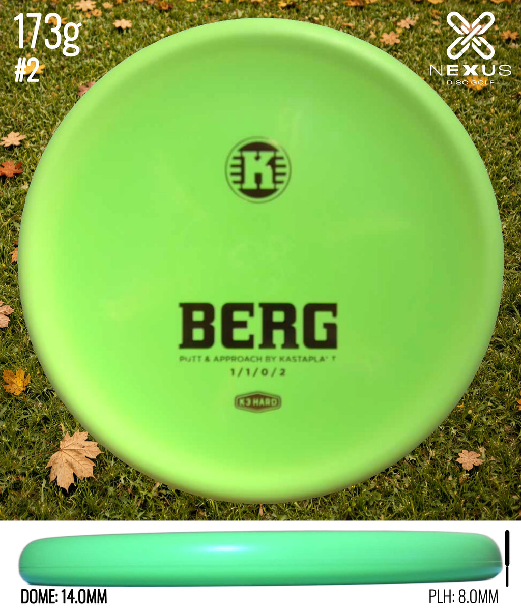 Kastaplast Berg K3 Hard Green 173g