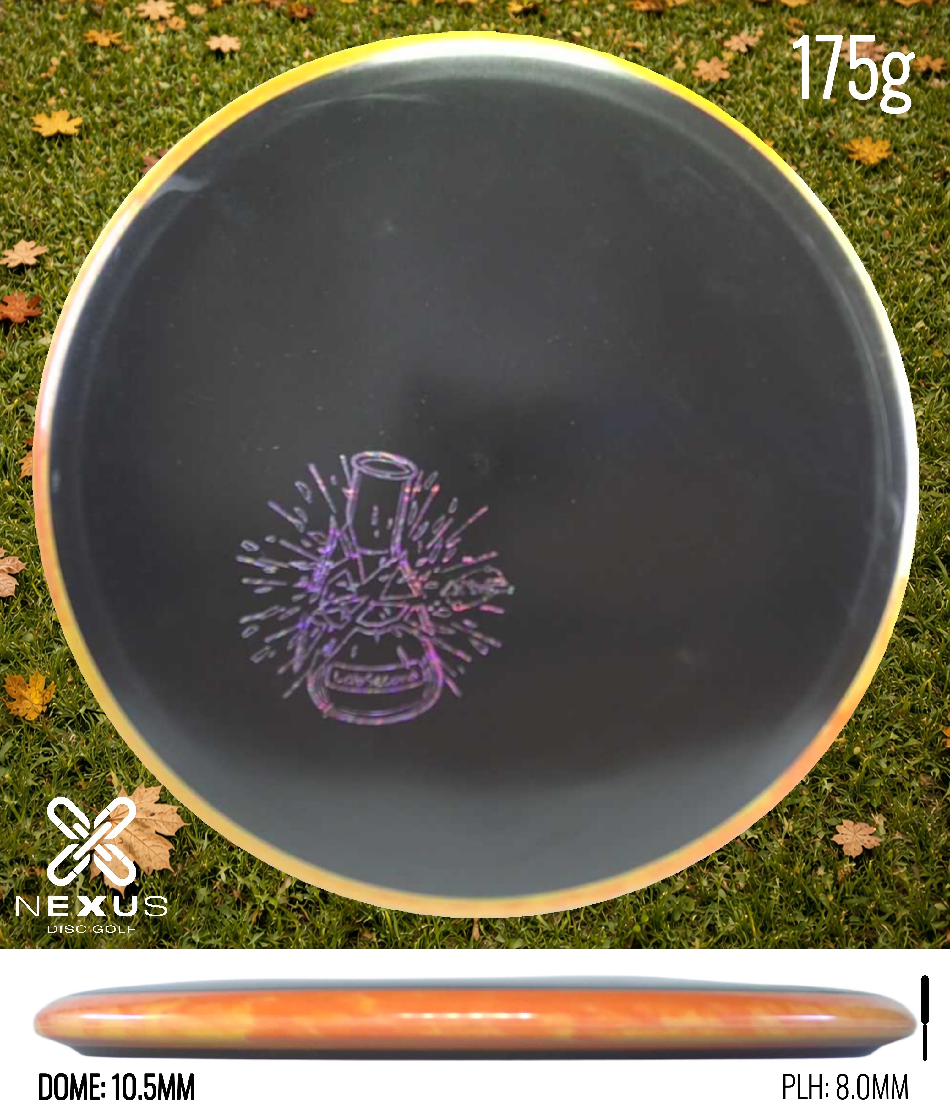 KCFDC Lab 2nd discs Neutron Black/Holographic 175g