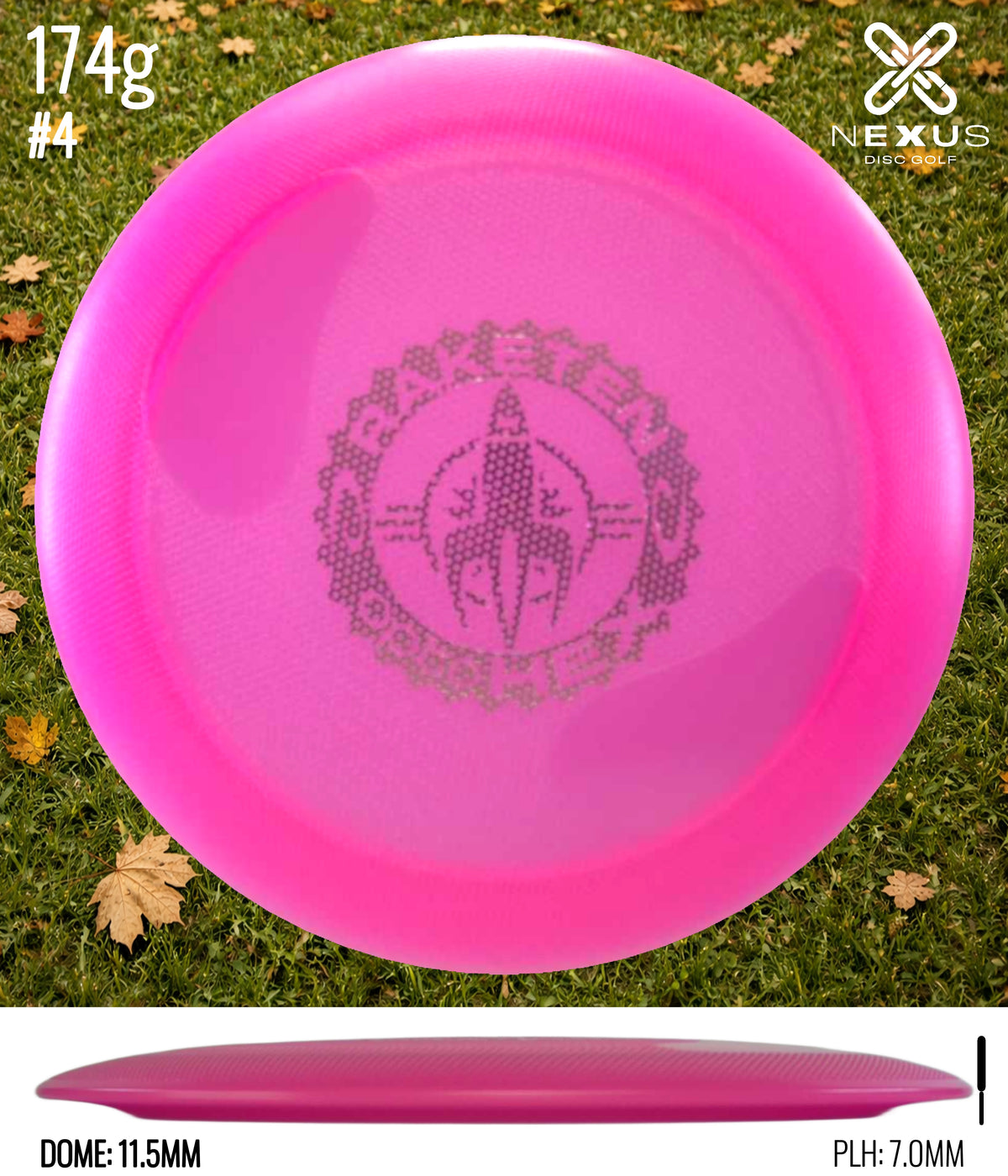 Latitude 64 Raketen Opto Pink/Silver 174g