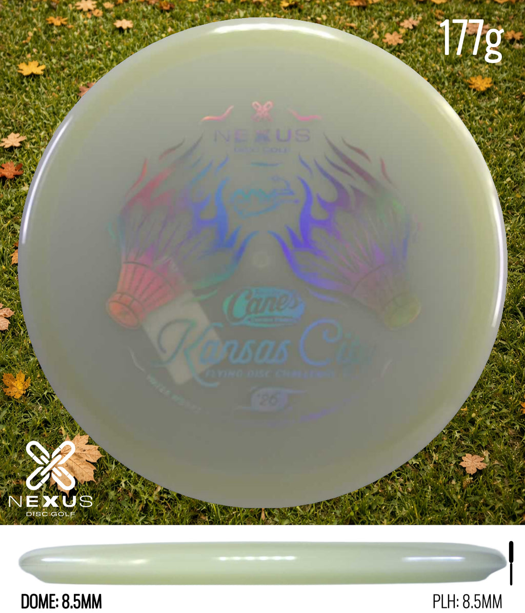 MVP 2026 Kansas City Flying Disc Challenge Disc Glow/Silver 177g