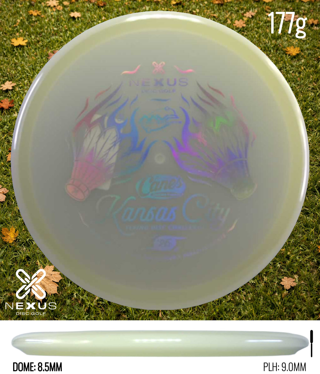 MVP 2026 Kansas City Flying Disc Challenge Disc Glow/Silver 177g
