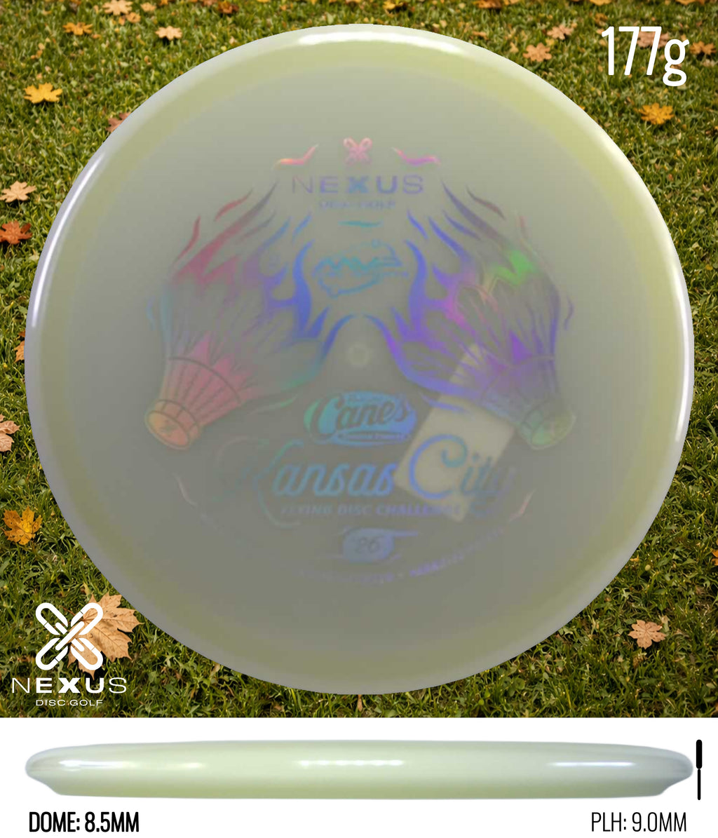 MVP 2026 Kansas City Flying Disc Challenge Disc Glow/Silver 177g