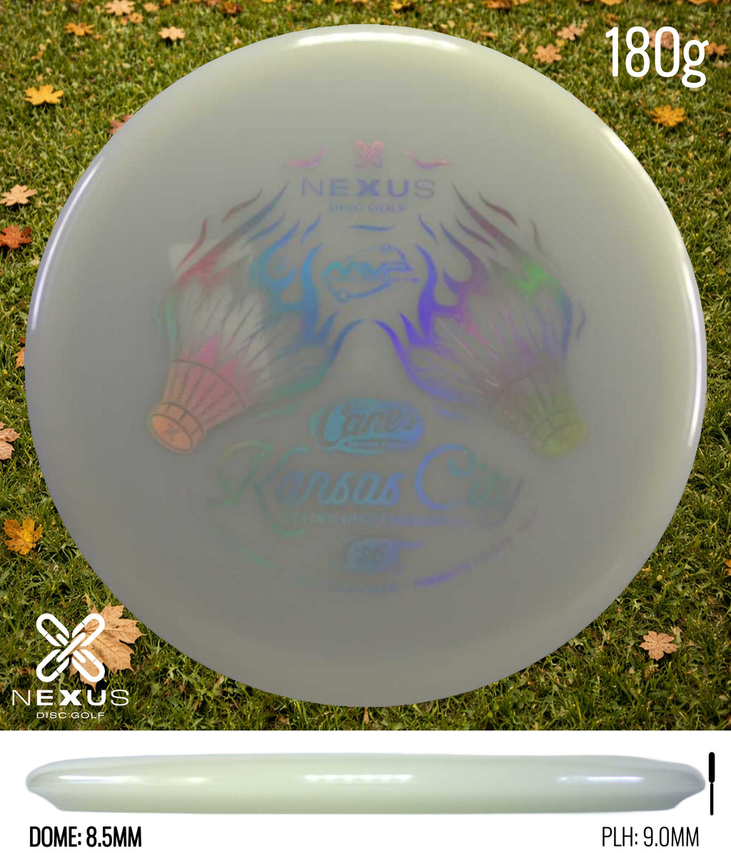 MVP 2026 Kansas City Flying Disc Challenge Disc Total Eclipse Glow/Silver 180g