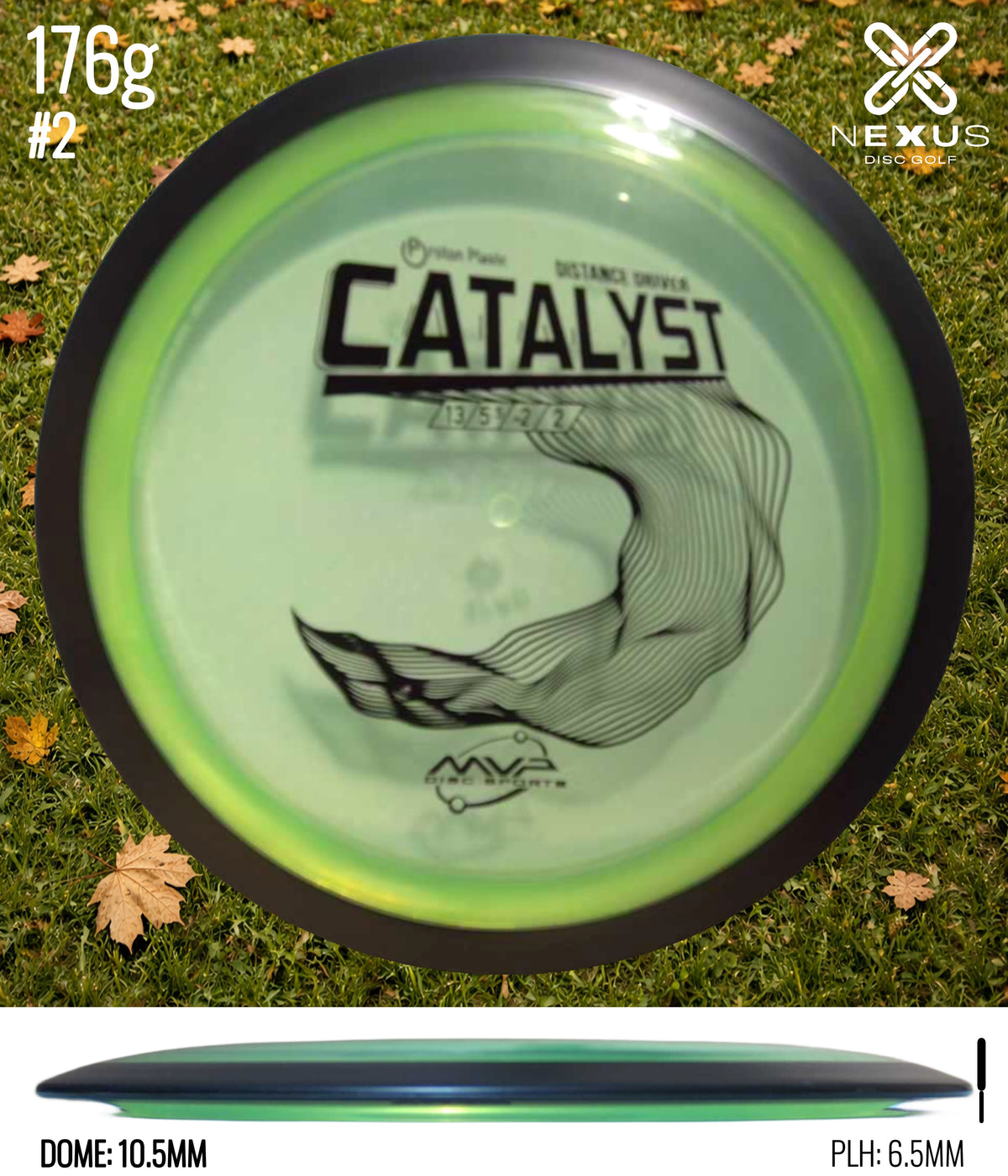 MVP Catalyst Proton Green/Black 176g
