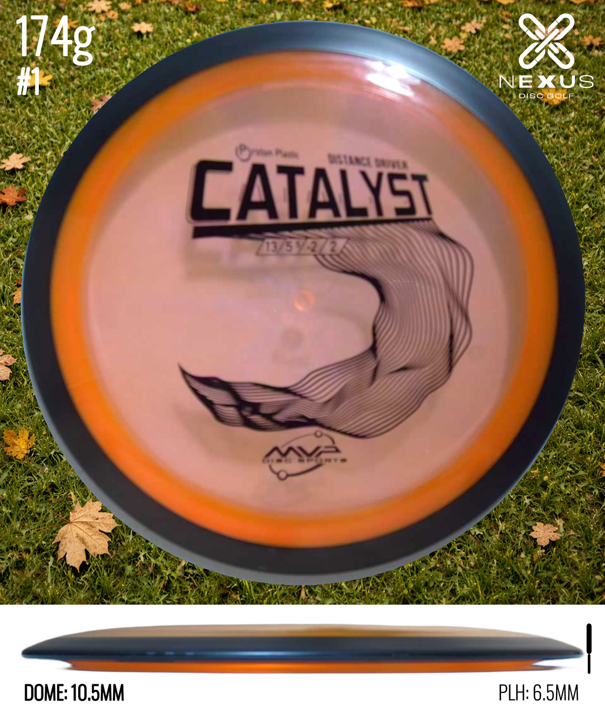 MVP Catalyst Proton Orange/Black 174g
