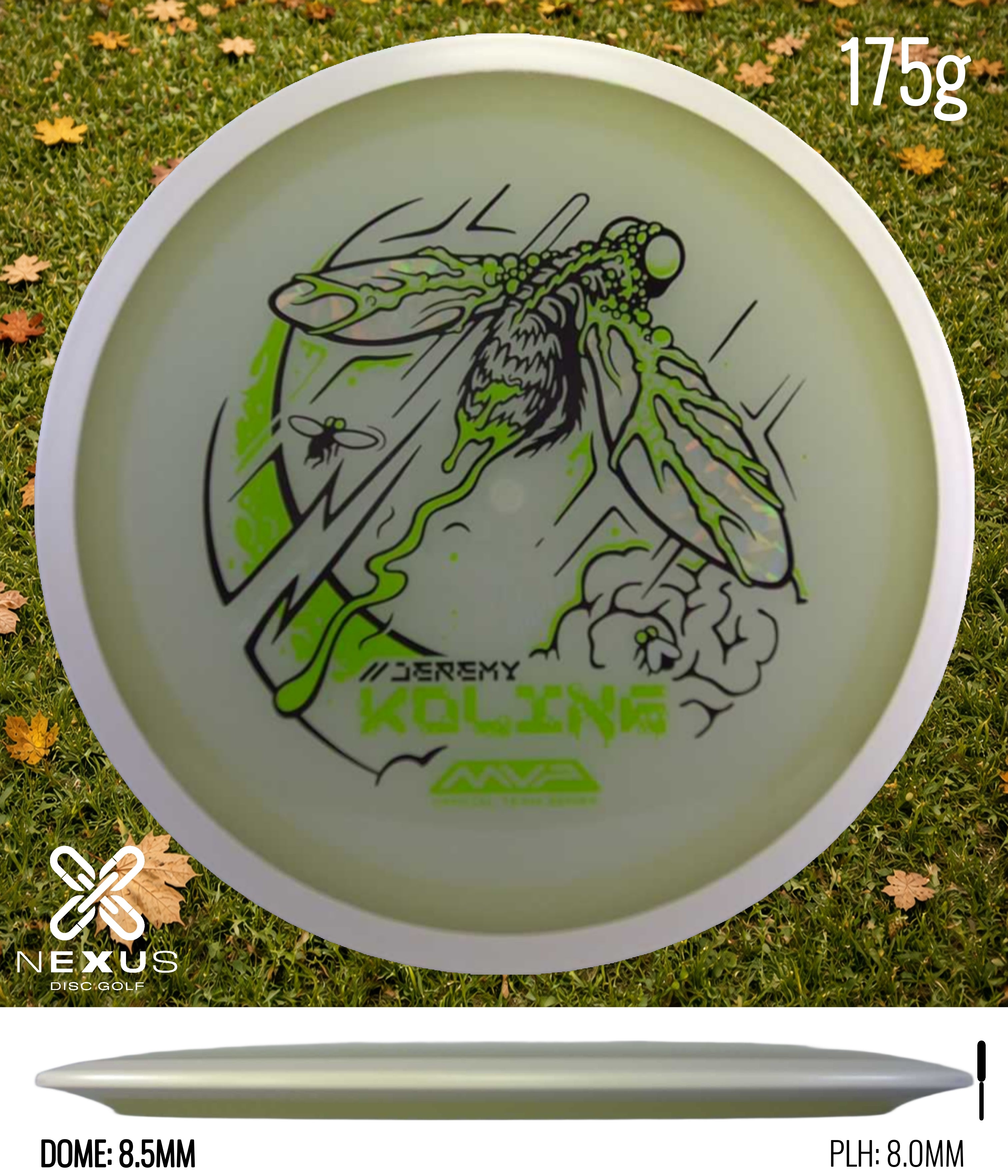 MVP Control Glow/Black, Green Metallic 175g