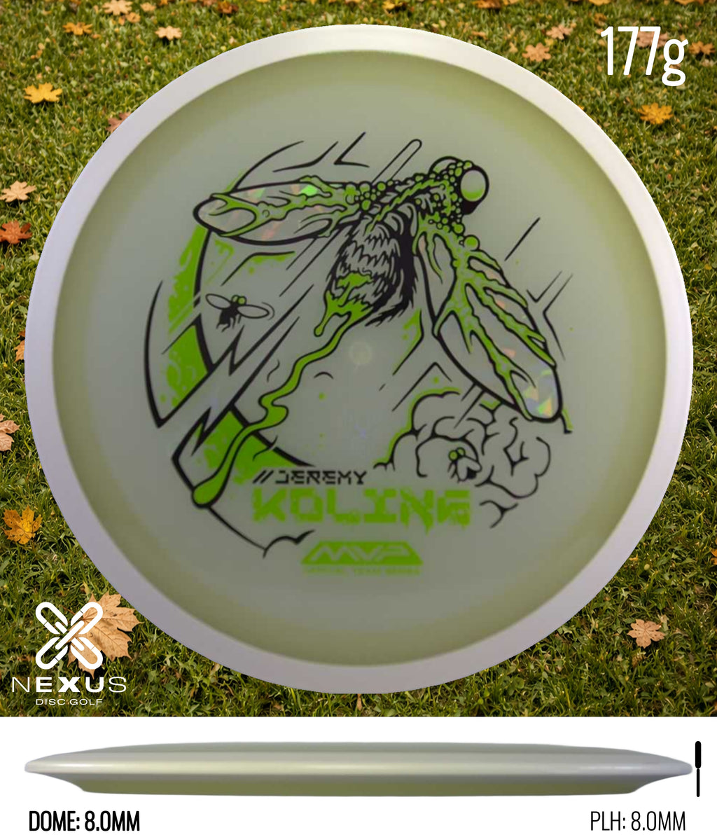 MVP Control Glow/Black, Green Metallic 177g