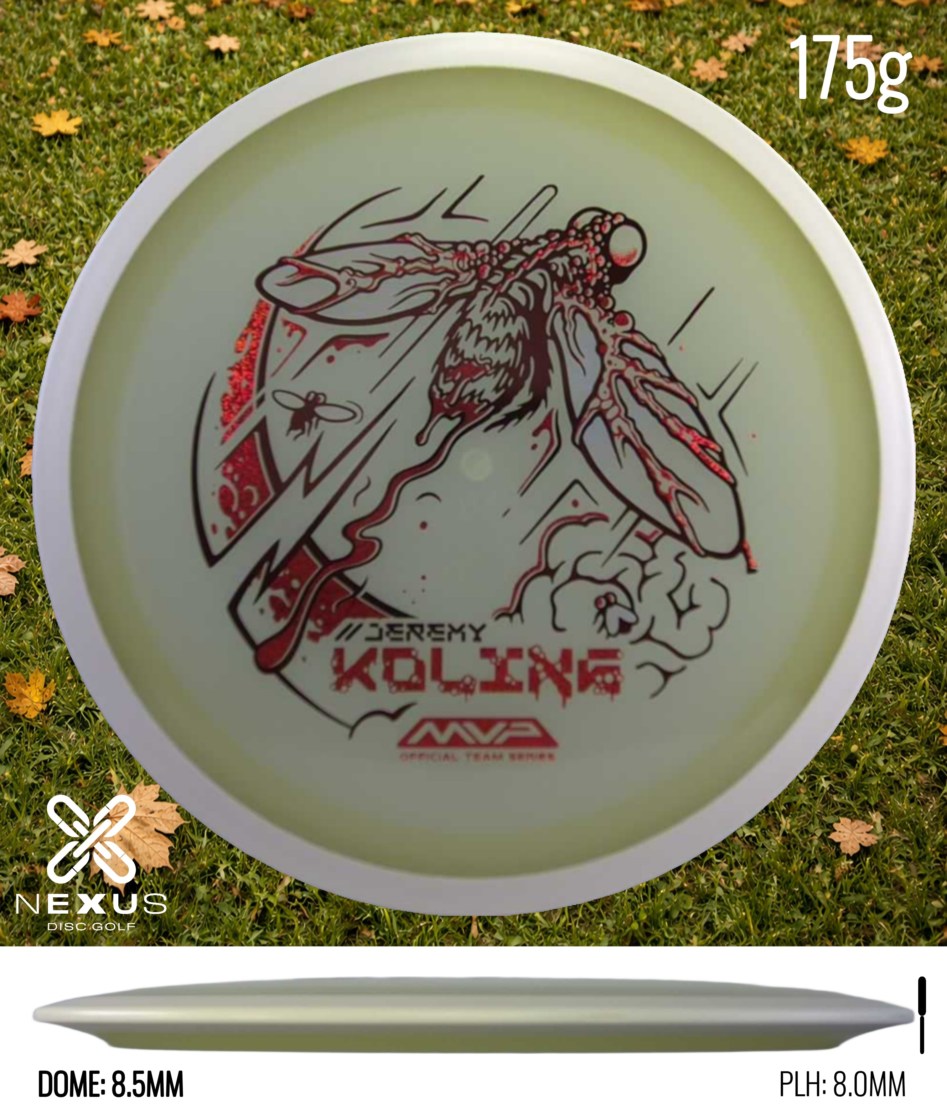 MVP Control Glow/Red Metallic, Black 175g