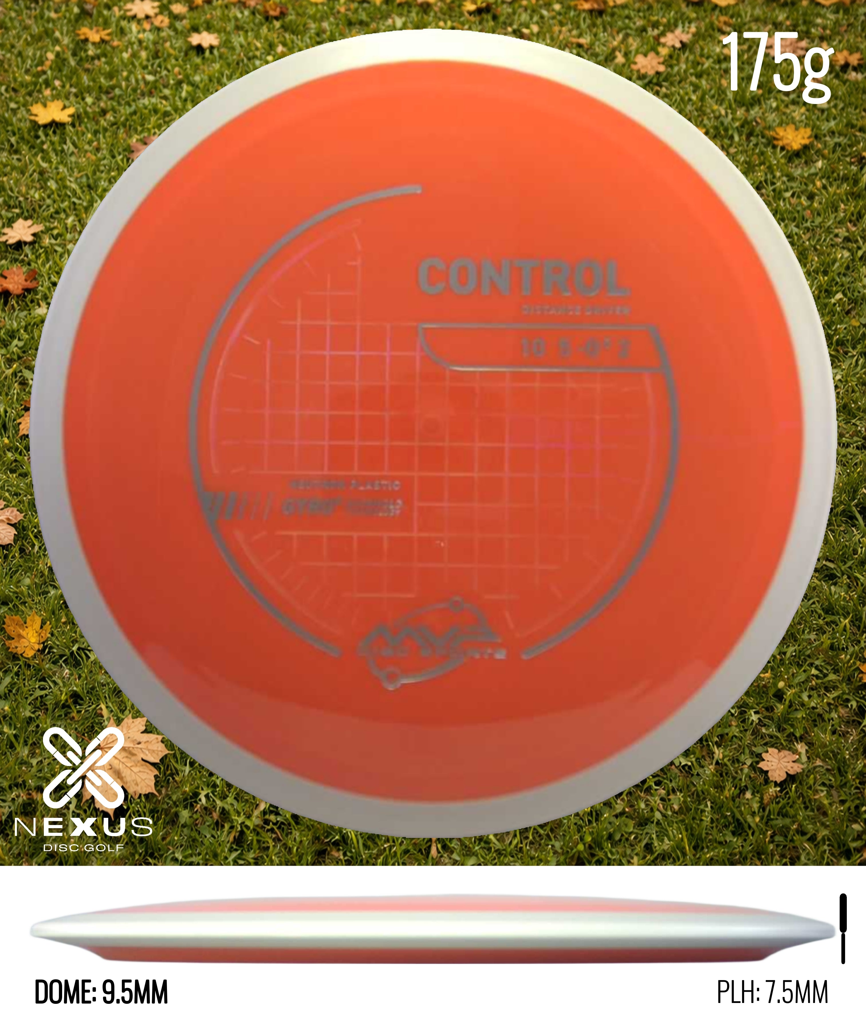 MVP Control Neutron Orange/Silver 175g