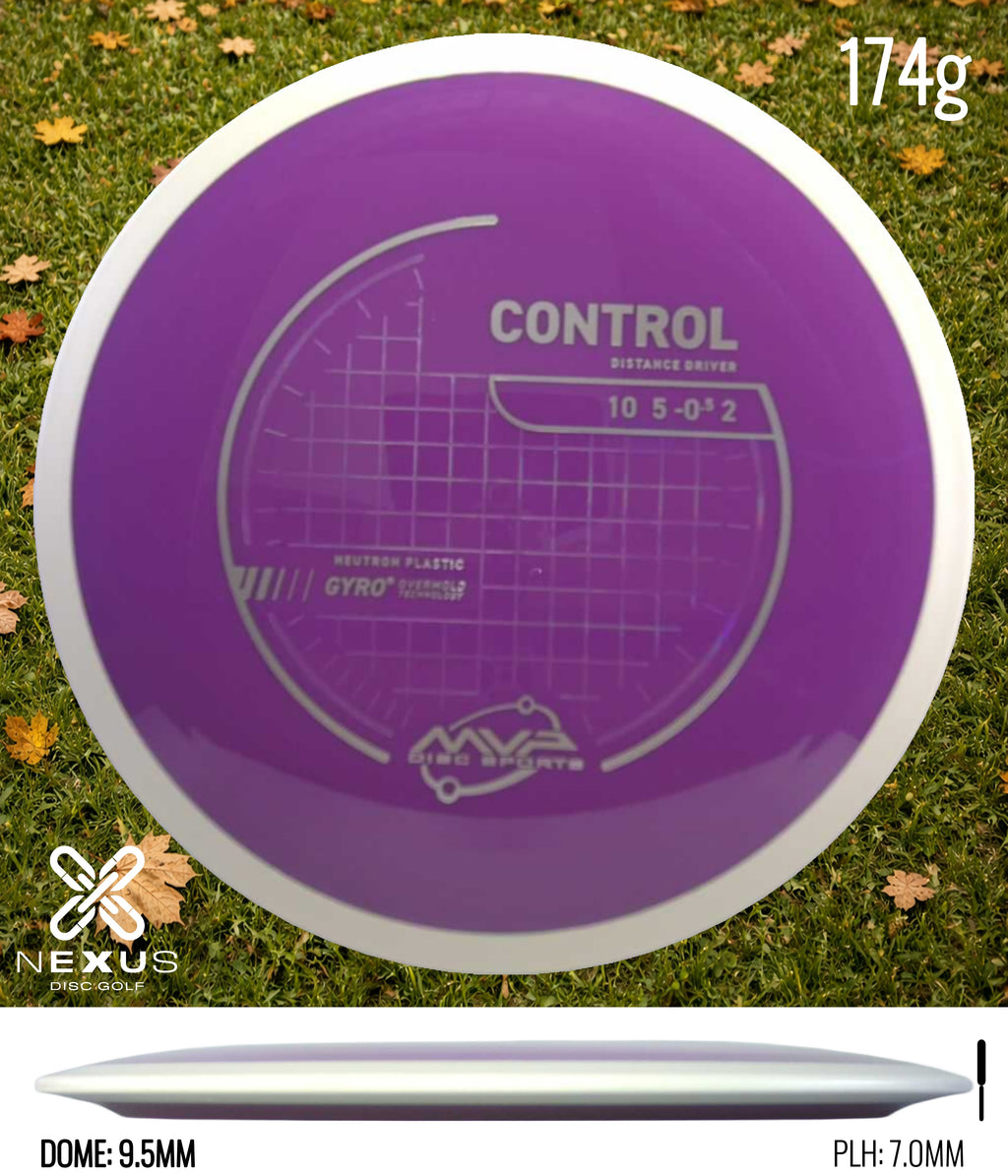 MVP Control Neutron Purple/Silver 174g