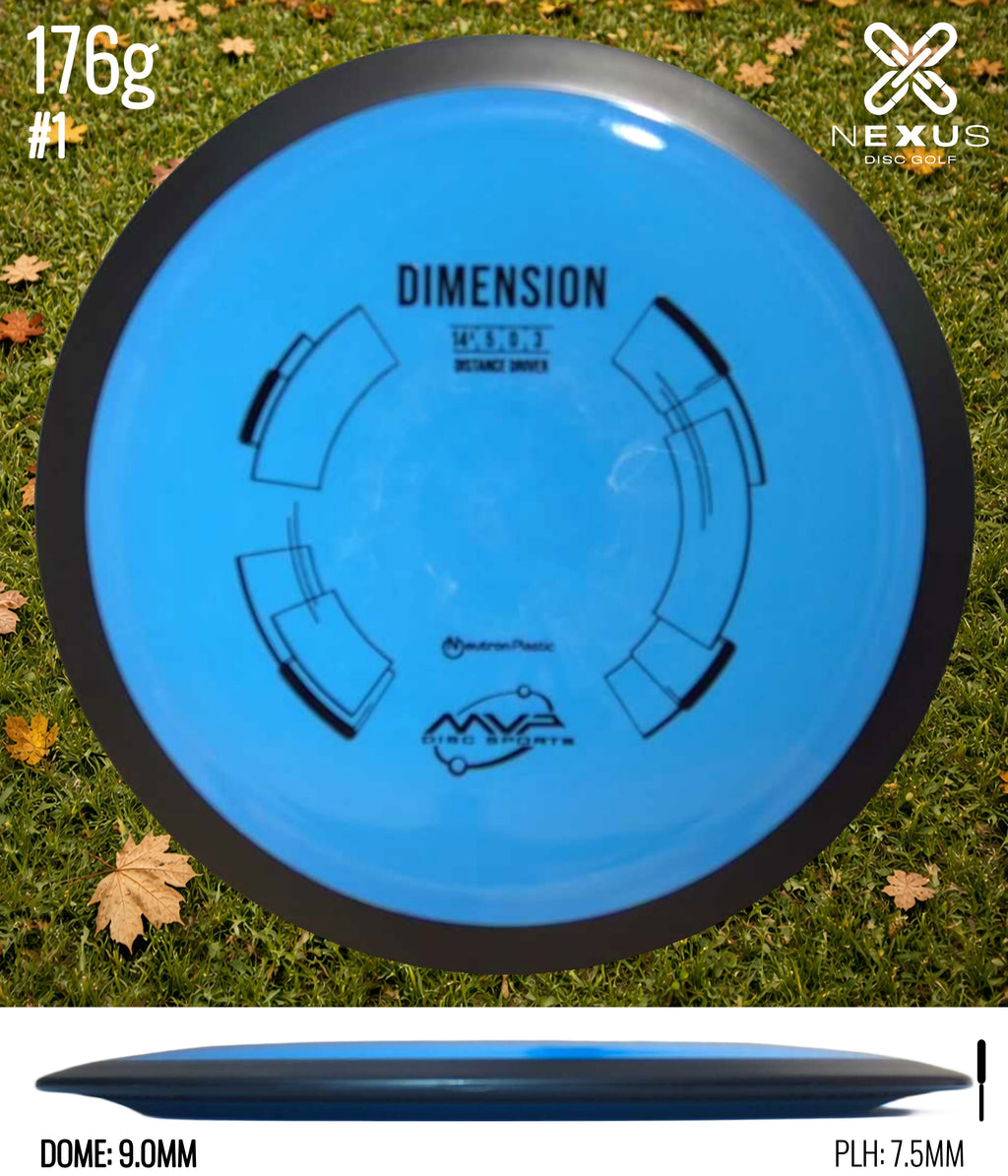 MVP Dimension Neutron Blue/Black 176g